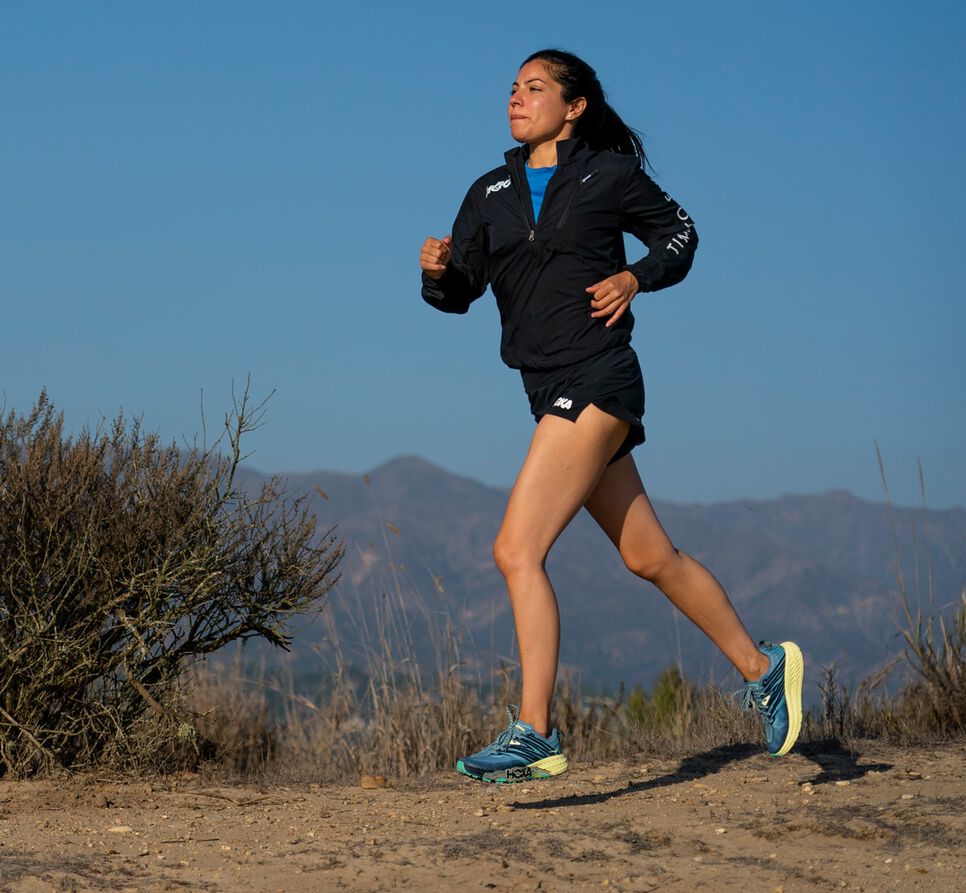 Zapatillas de Trail / Running mujer Hoka One One - Snowleader
